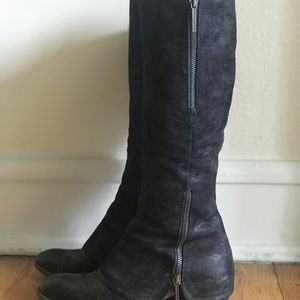 Donald J. Pliner rugged Devi boots Black